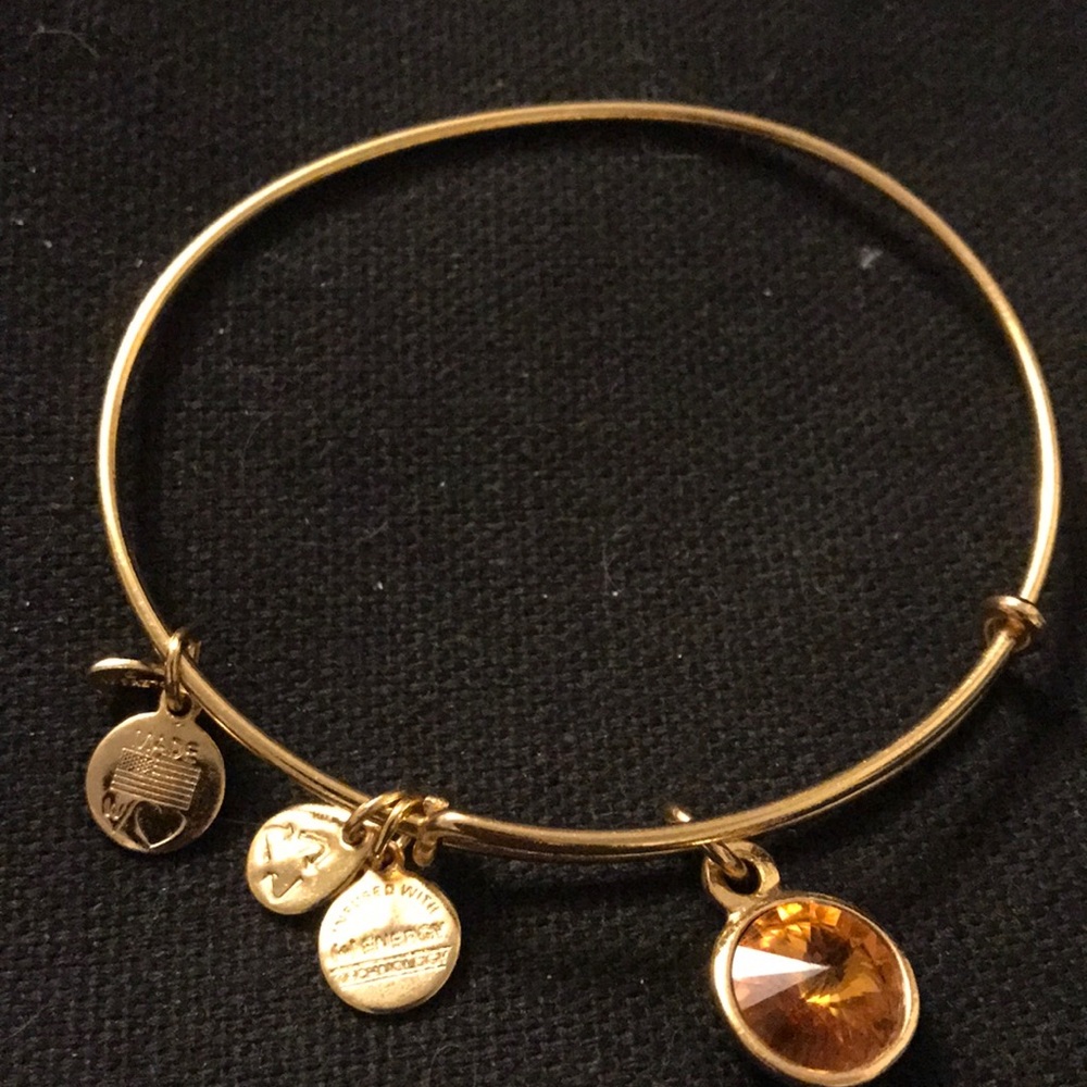Alex and Ani November birthstone bracelet